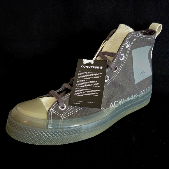 Converse Other - Converse Chuck Taylor All Star 70 Hi A COLD WALL Pavement Grey M 9.5/W 11.5 NWOB